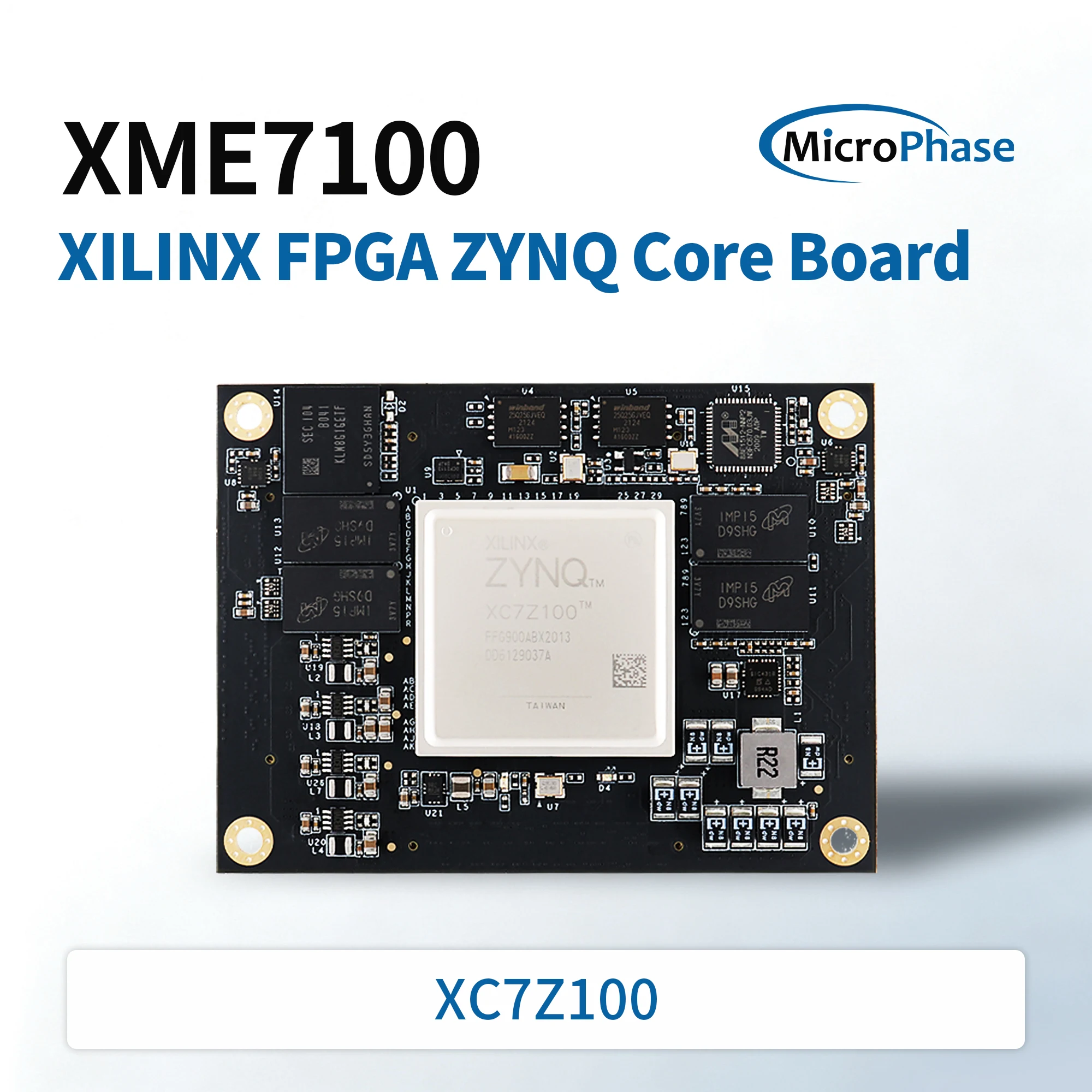 MicroPhase XME7100 Xilinx FPGA ZYNQ Core Board ZYNQ7035 7045 7100 Industrial XC7Z100
