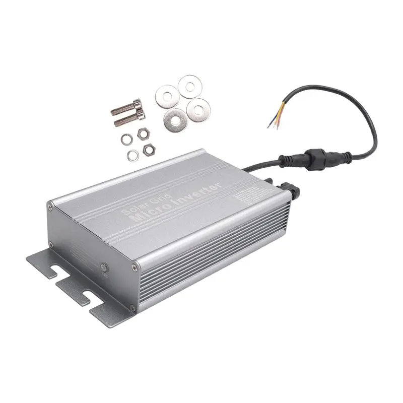 AC23-700W Solar Grid Tie Microinverter Automatic Power Inverters IP65 Control Self Cooling 110/230V