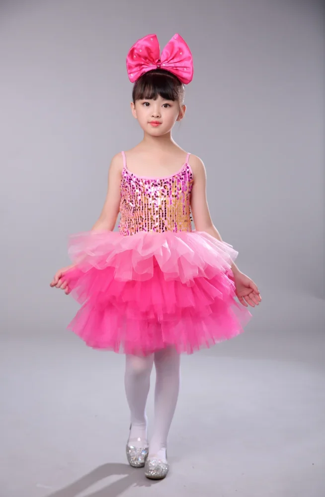 Children\'s jazz dance Latin dance costumes girls boys sequins children modern dance hip-hop stage performance costumes