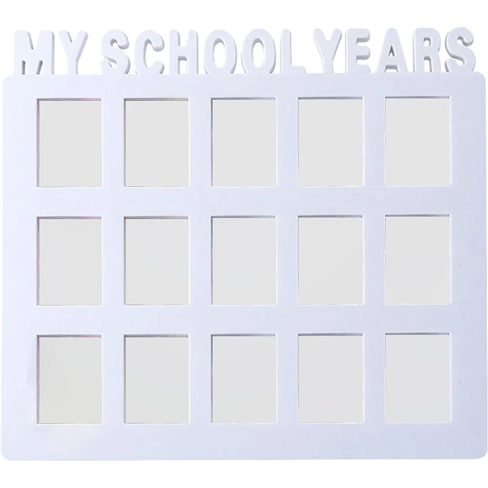 School Years Picture Frame New Moms Must Haves Collage Photo Graduation My Pvc Elegant