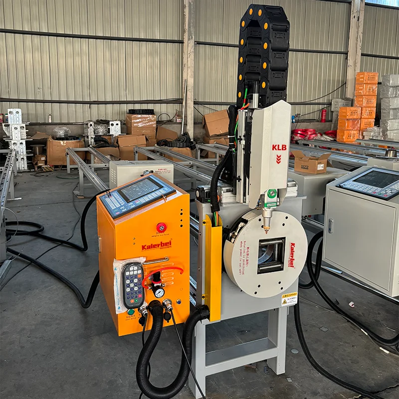 Mini digital automatic three-axis numerical control fiber cutting machine, suitable for stainless steel pipe/angle steel/c