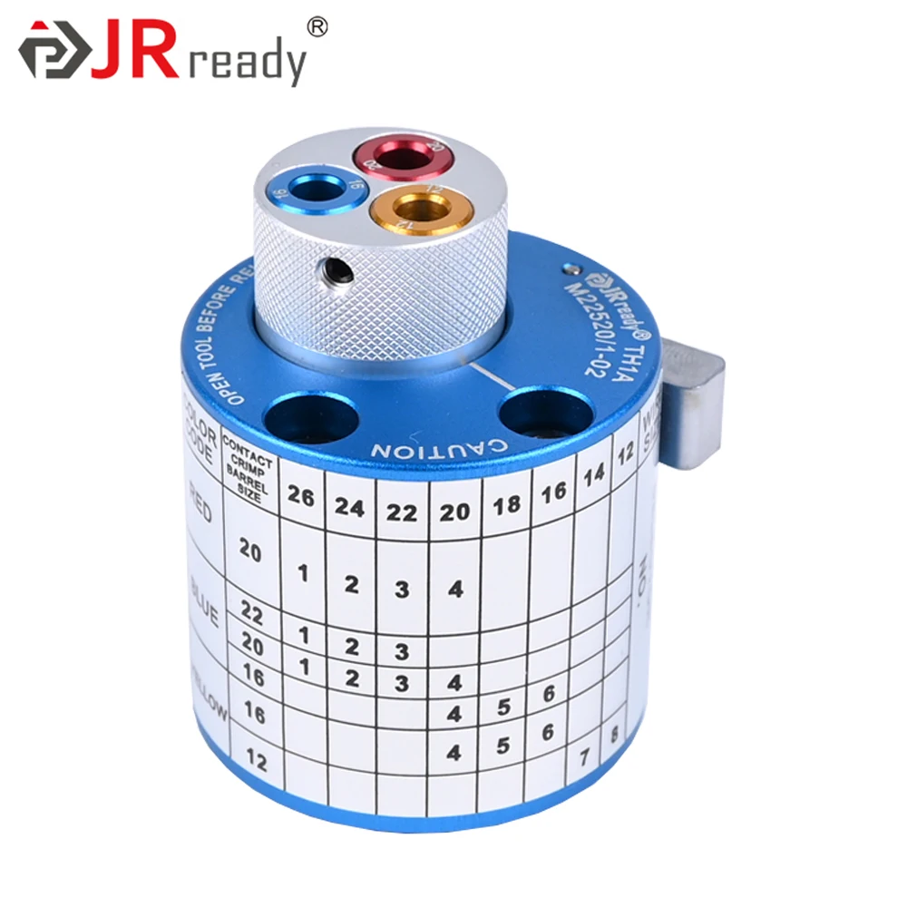 JRready TH(M22520/1-02) Turrets Positioners for Indent Crimp Tools used with the (F8) Tool frame Accurate Crimp 12 16 20