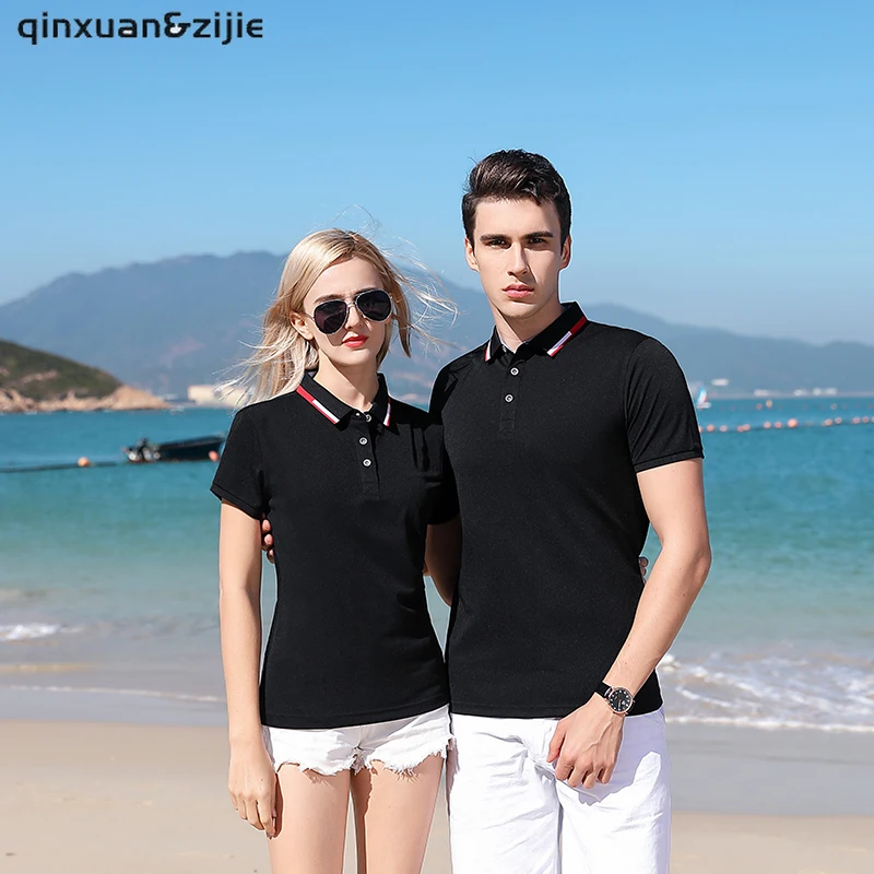 

2022 Summer Casual Polo Shirt Men Short Sleeve Turn Down Collar Slim Fit Sold Color Polo Shirt for Men Plus Size High Quantity