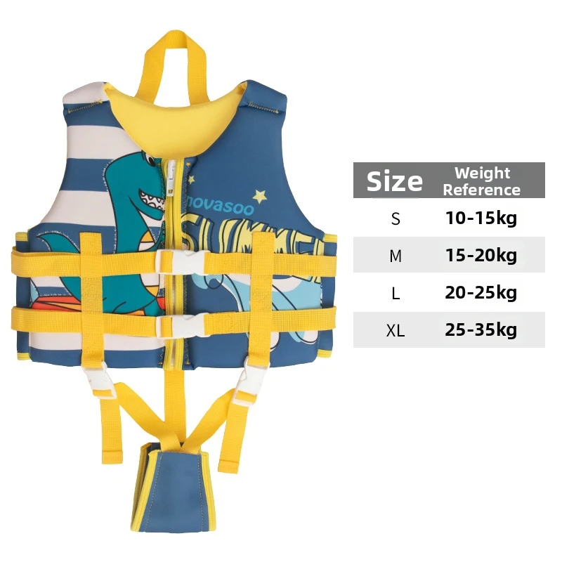 Non-Inflatable Kids Float Vest Large Buoyancy Cute Baby Safety Swimming Life Jacket for Swim Learning Life Jacket Safety Vest Li view 4