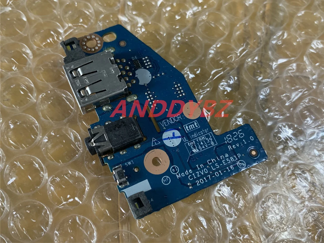 Genuine USB audio board FOR LENOVO IdeaPad 720s-14ikb v720-14ikb GIZV0 ls-e581p   tested good