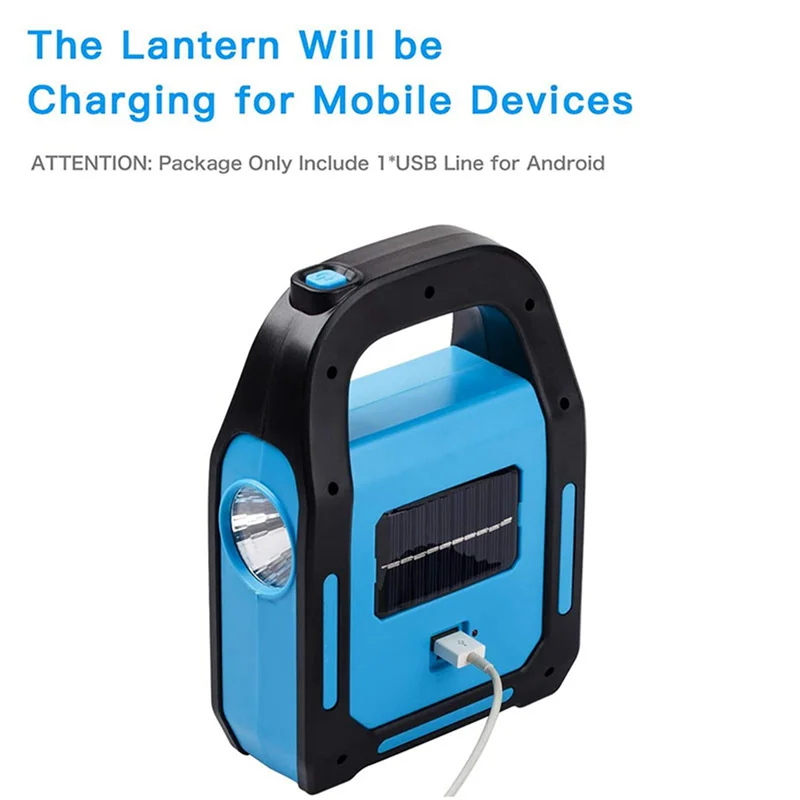 ABUP-5X 3 In 1 พลังงานแสงอาทิตย์ USB ชาร์จ COB LED Camping โคมไฟ, ชาร์จสําหรับอุปกรณ์, กันน้ําไฟฉายฉุกเฉิน LED Light