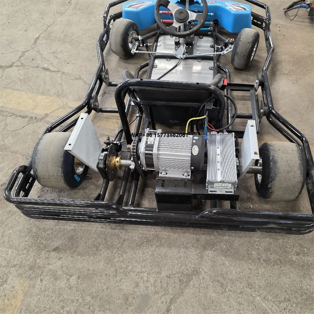 Go Kart Electric Battery Motor Engine Racing Car Spare Parts Tires Brake Disc