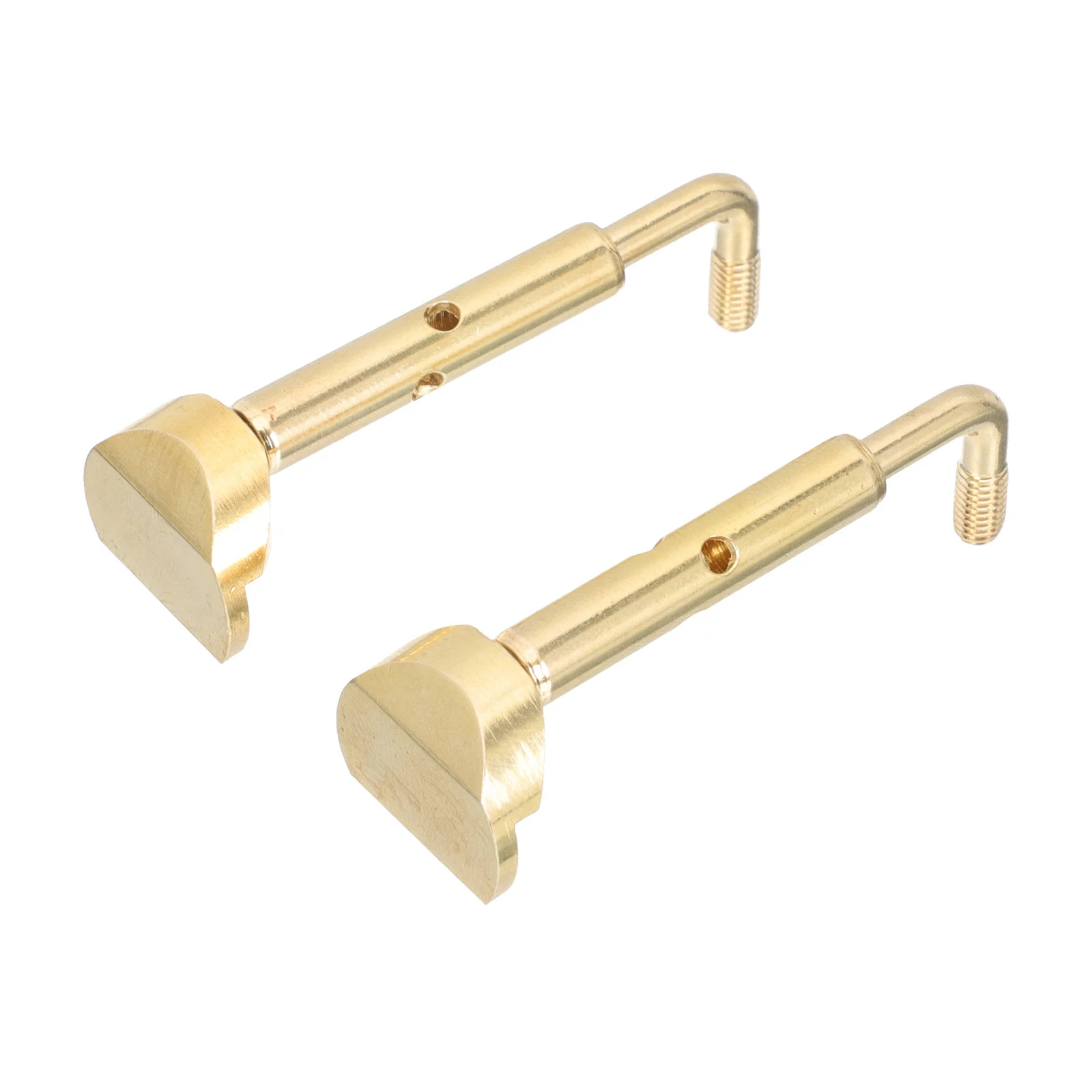 

2Pcs Violin Chinrest Screws Metal Polished Surface Easy Install Replacement Accessories Violin Chinrest Screws