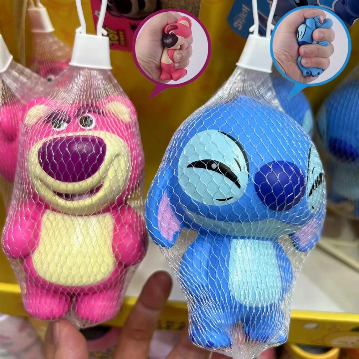 

Disney Lilo & Stitch Decompression Toys Anime Kawaii Soft Slow Rebound Doll Stress Relief Toys Kawaii Kids Gifts