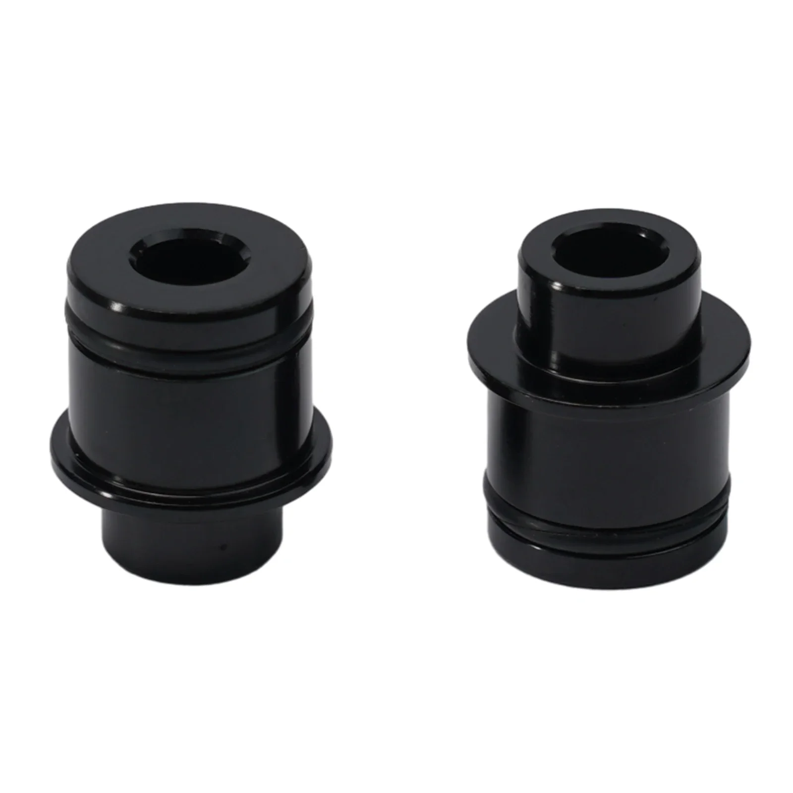 

2pcs 12 / 15mm To 9mm Thru Axle 7075 Anodized Aluminum Alloy Quick Release / QR Hub Conversion Adapter Fit Hope