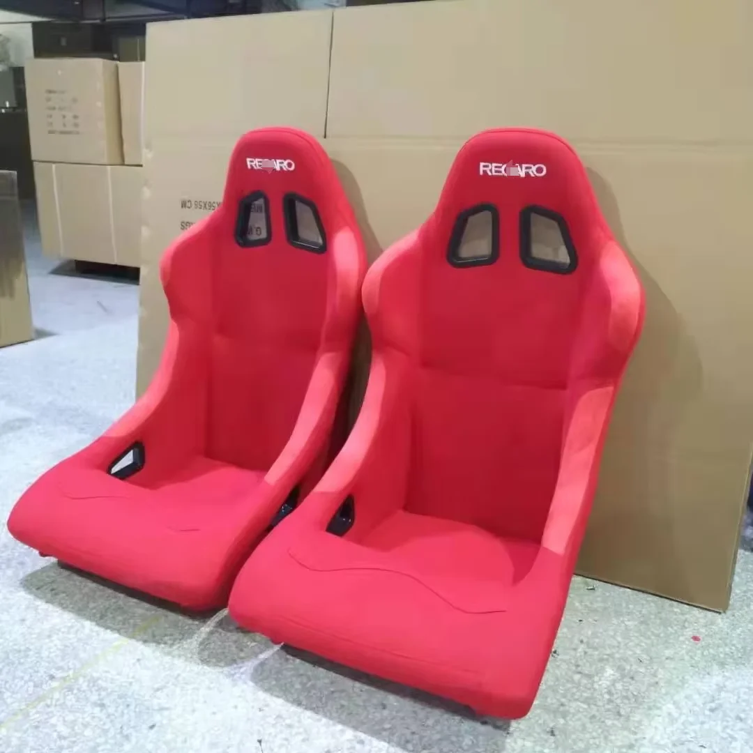 

Новые гоночные спортивные сиденья для симуляторов гонок от китайской фабрики, изготовленные из ткани, с возможностью индивидуальной окраски, ковшеобразные сиденья.