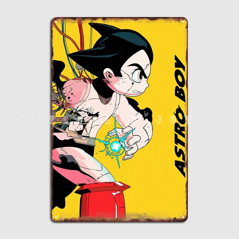 Astro Boy Poster Metal Plaque Plaques Design Club Bar Club Home Tin Sign Posters