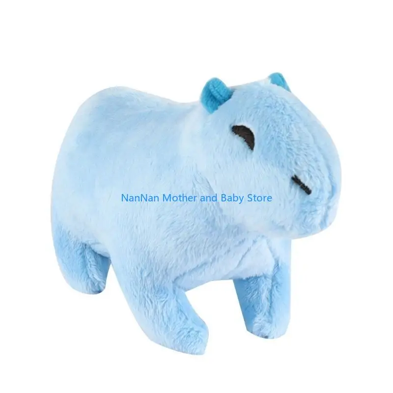 Simulierte Tiere Capybara Plüschpuppe Babys Spielzeug niedliche Capybara Spielzeug kleine gefüllte Tierbeschäftigung für Babys