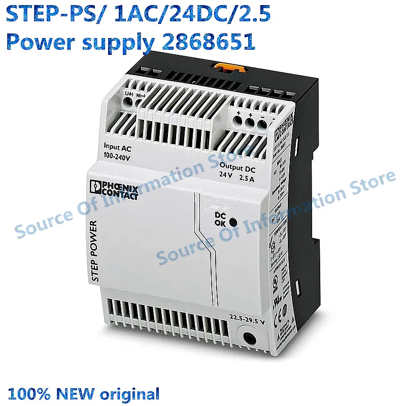 

STEP-PS/1AC/24DC/2.5 power supply 2868651