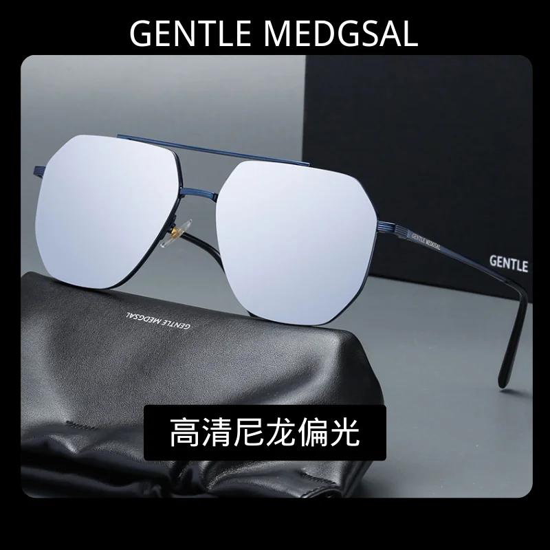 【GMOfficial Flagship Store】Sunglasses Men Polarized UV Protection Nylon HD Driving Sunglasses for Fishing