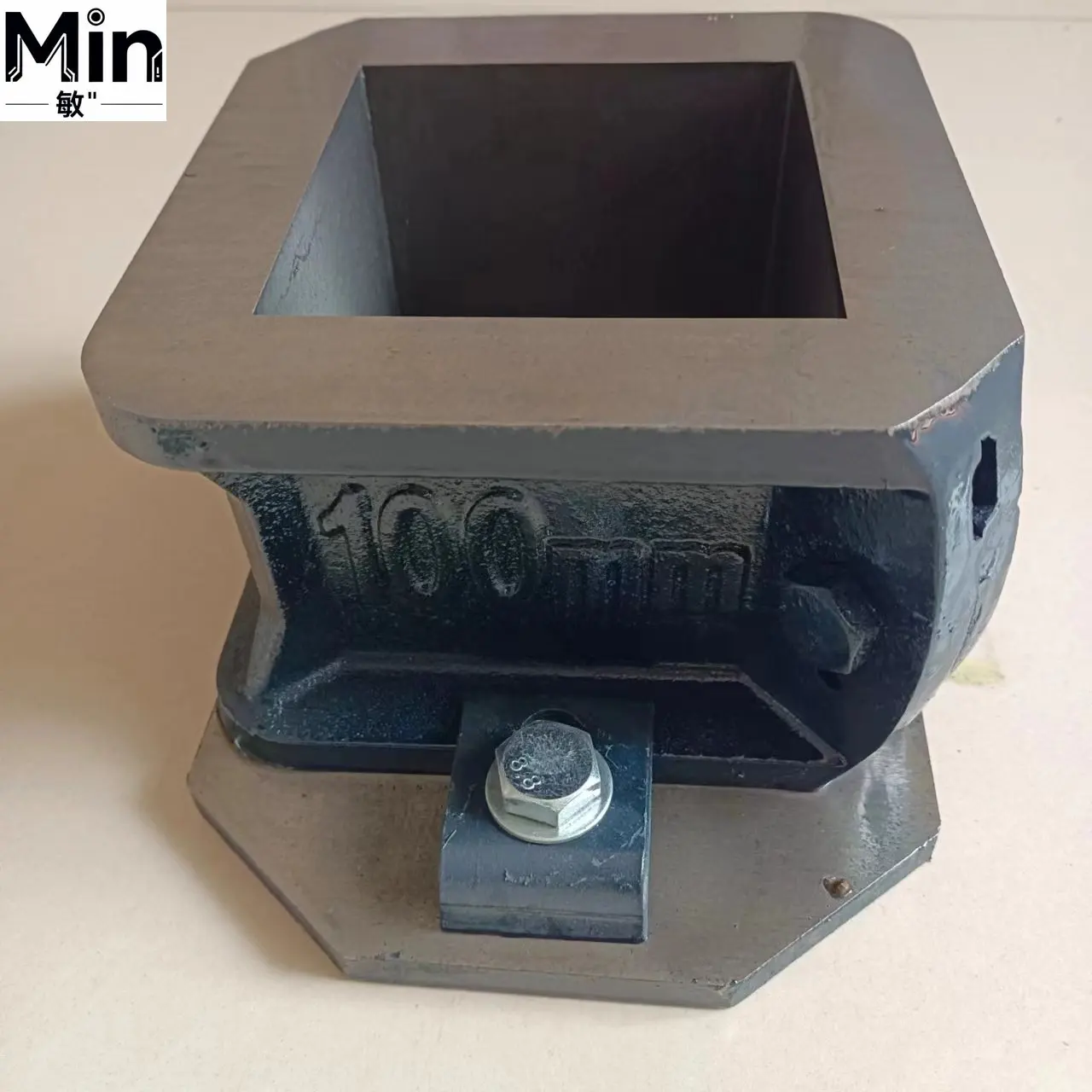 100mm Cast Iron Concrete Cube Test Mould Laboratory Compression Strength Testing Mold