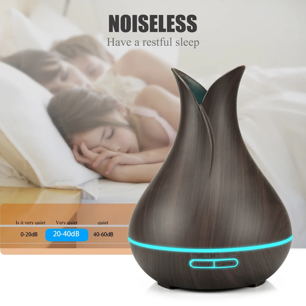 Migliora il tuo spazio con un umidificatore USB che cambia colore, timer personalizzato e luci rilassanti