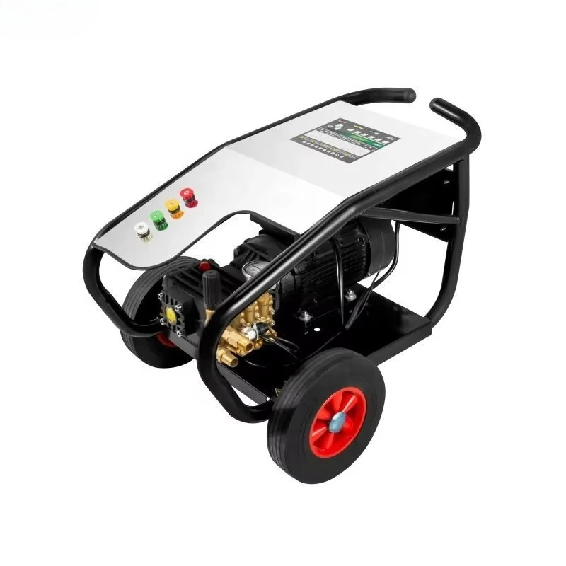 Industrial Heavy Duty Electric 200bar 3000 psi 4kw Power Cleaning  Pressure Washer for Carwash with Wheel