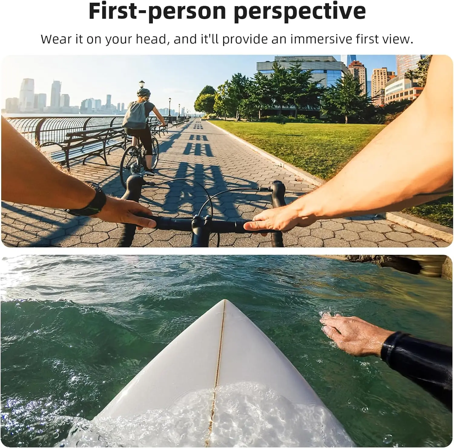 Supporto magnetico POV per Insta360 GO 3/3S, supporto per testa di montaggio per accessori per montaggio su testa Insta360 GO 3/3S