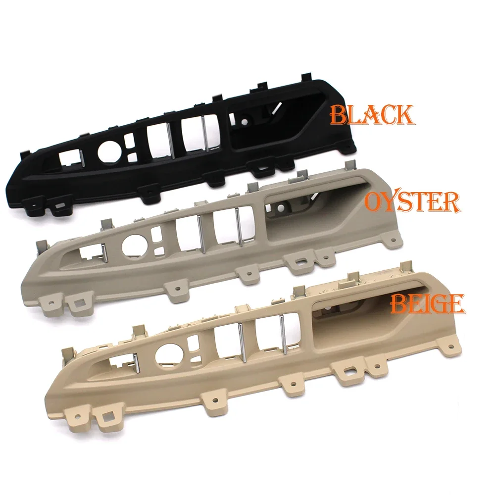 Car Front Left Driver Door Armrest Window Switch Cover Pull Handle For BMW X5 X6 F15 F16 F85 F86 2014-2018 LHD