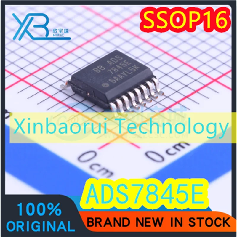 (2/20pieces) ADS7845E ADS7845 touch screen controller SSOP16 100% brand new genuine spot electronics