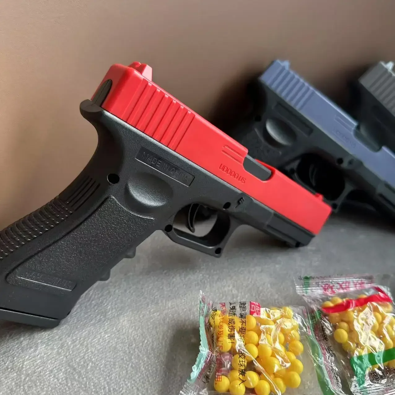 2025 new soft bullet and airsoft pistol manual toy gun lower magazine outdoor sports cs game weapon halloween gifts