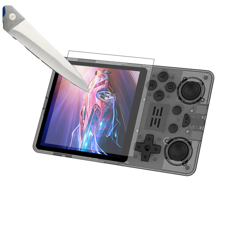 Powkiddy 게임 콘솔용 스크린 보호대 보호 필름, 핸드헬드 강화 필름, 9H 고화질 필름, RGB20SX