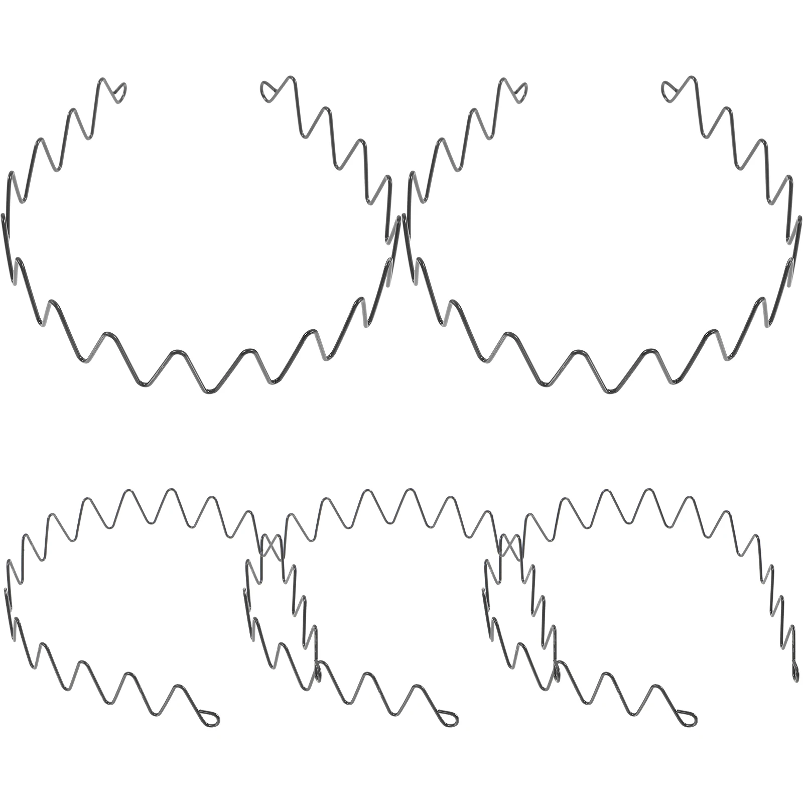 

5 pcs Anti-slip Hair Bands Slicked-back Hoop Stretchy Headdress Durable Elastic Design Suitable Men Women Perfect Gift