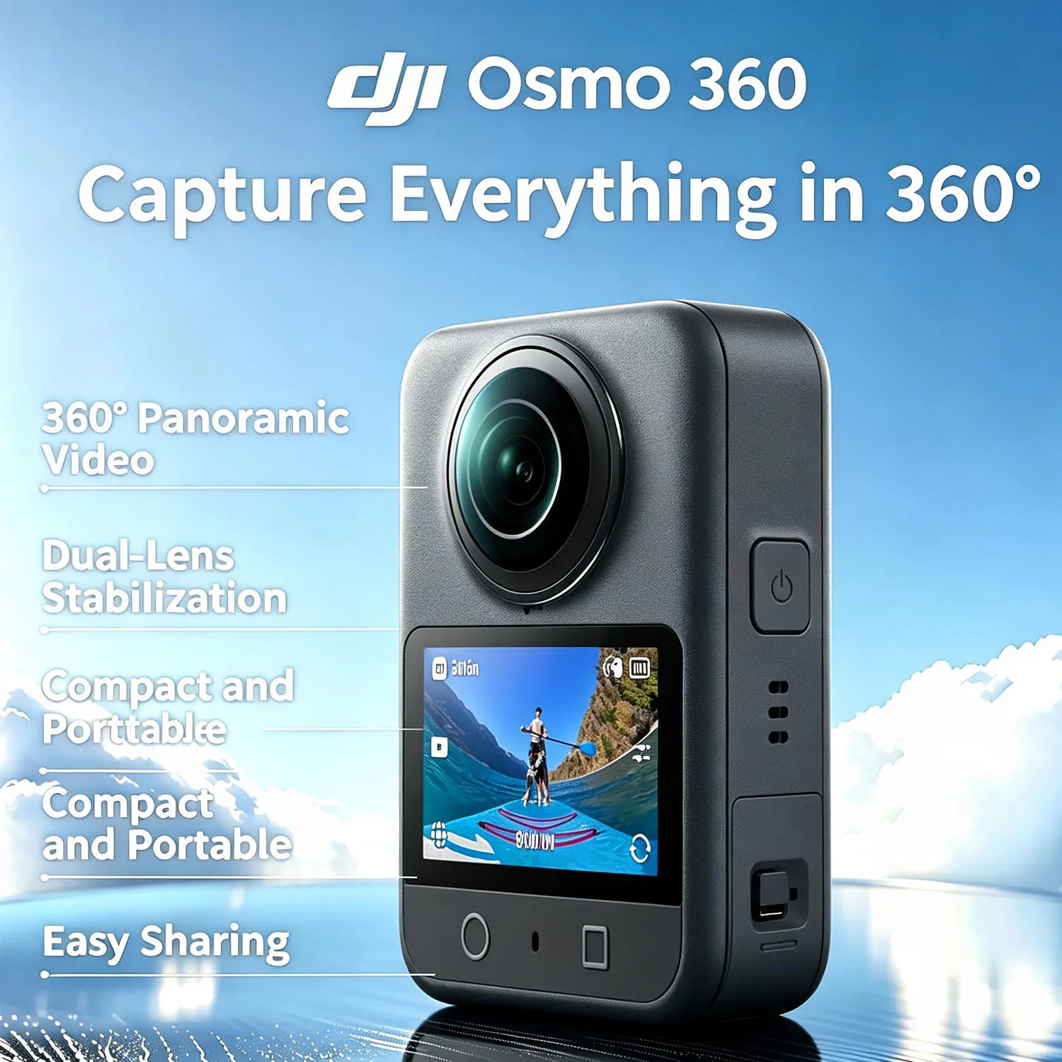 Open Box - DJI Osmo 360 Camera Standard Combo