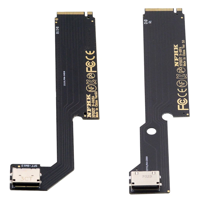 

External Graphics Card Adapter PCI-E 3.0 4.0 M.2 M-Key to Oculink SFF-8611 SFF-8612 Host Adapter for Thinkbook 16+ 14+ AMD8845