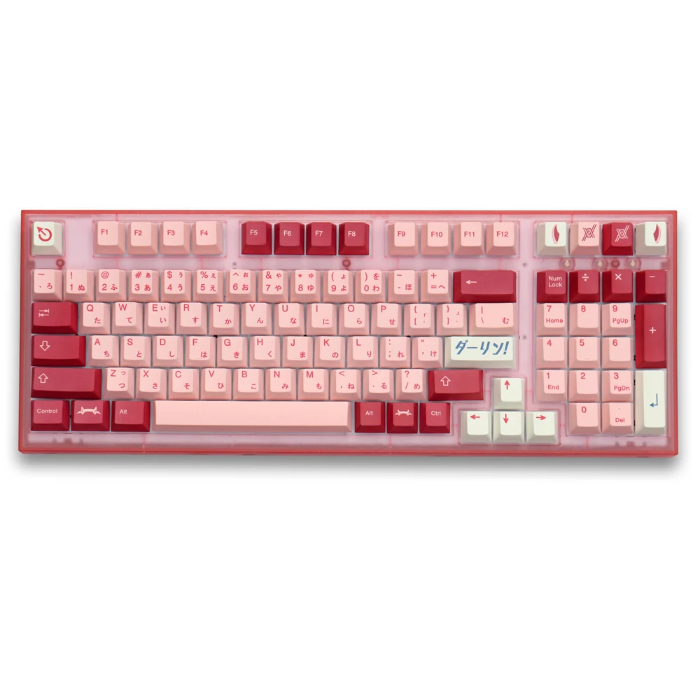 

GMK Darling Keycap Pink Full Set PBT Thermal Sublimation Cherry Original Factory Adapted Mechanical Keyboard