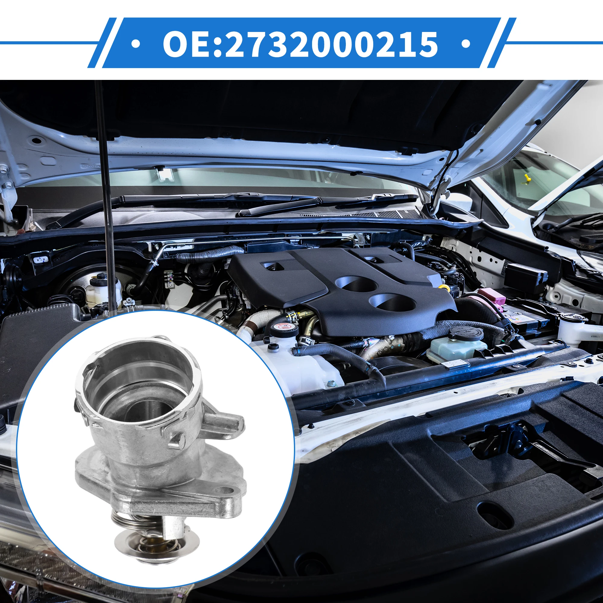 X Autohaux ترموستات الإسكان الجمعية ل دودج سبرينتر 2500 3500 2007-2008 رقم 2732000215