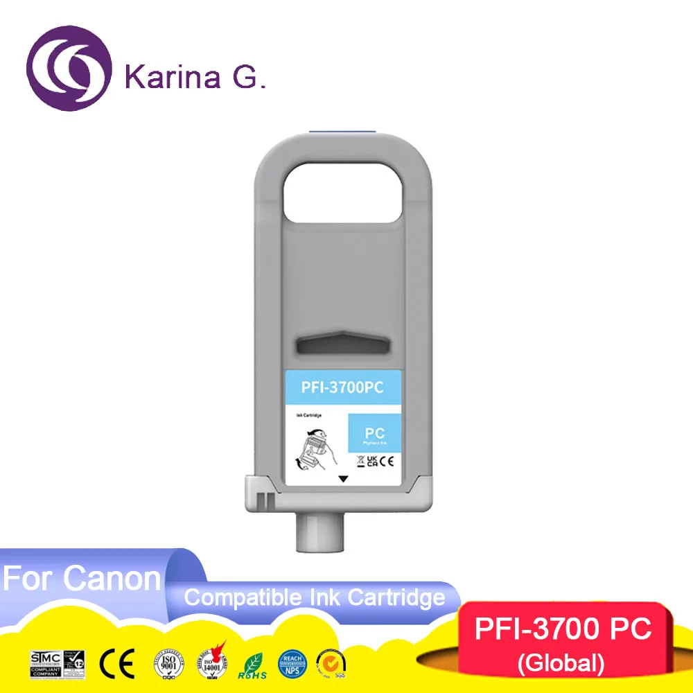 Совместимый картридж PFI2700 PFI-3700, 100% совместимый с принтером Canon ImagePROGRAF 4600 2600 6600 GP 4600S 6600S