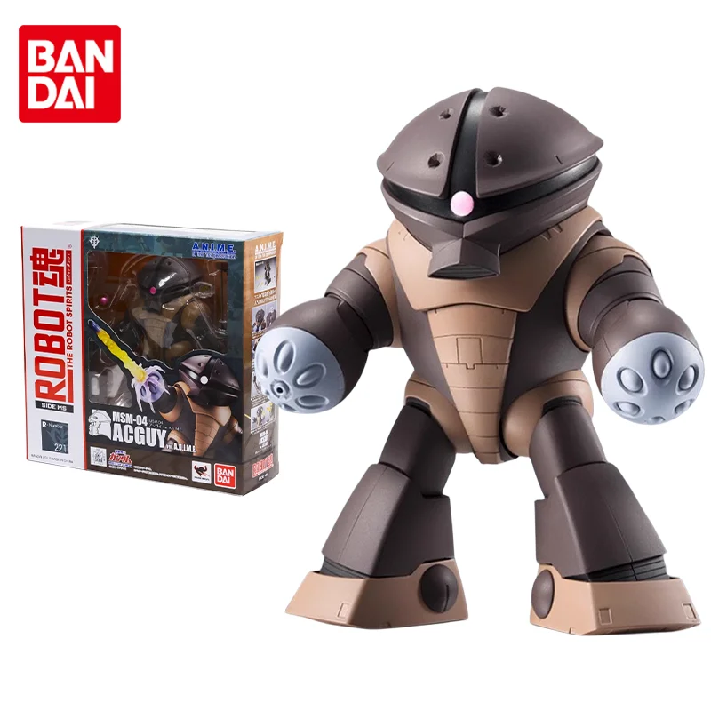 Bandai Gundam Modellbausatz Anime-Figur THE ROBOT SPIRITS MSM-04 ACGUY Ver ANIME Anime-Actionfigur Modellspielzeug Ornament Geschenke
