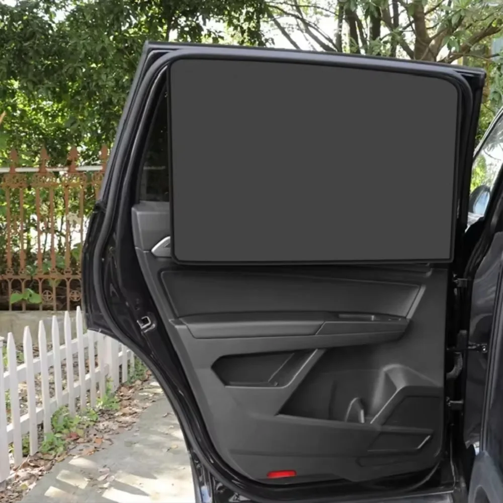 Magnetic Car Sunshade - UV Protection & Heat Blocking, Double-Sided Auto Window Shade with Easy DIY Installation