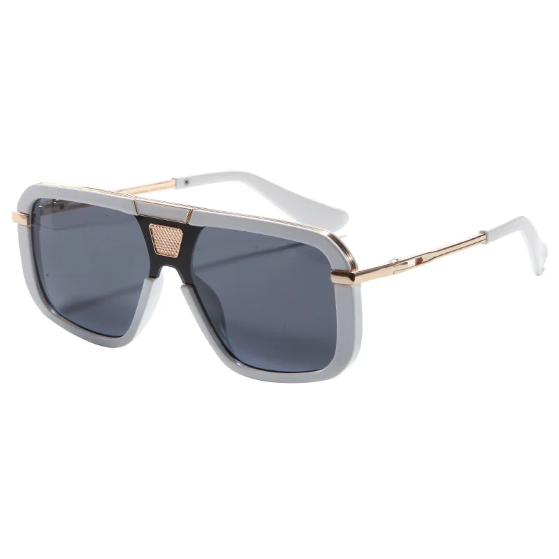 

Classic Retro Men's Pilot Sunglasses Fashion INS Personalized Trend Driving Mirrors Ocean Sunscreen Mirrors Outdoor Cycling Sun