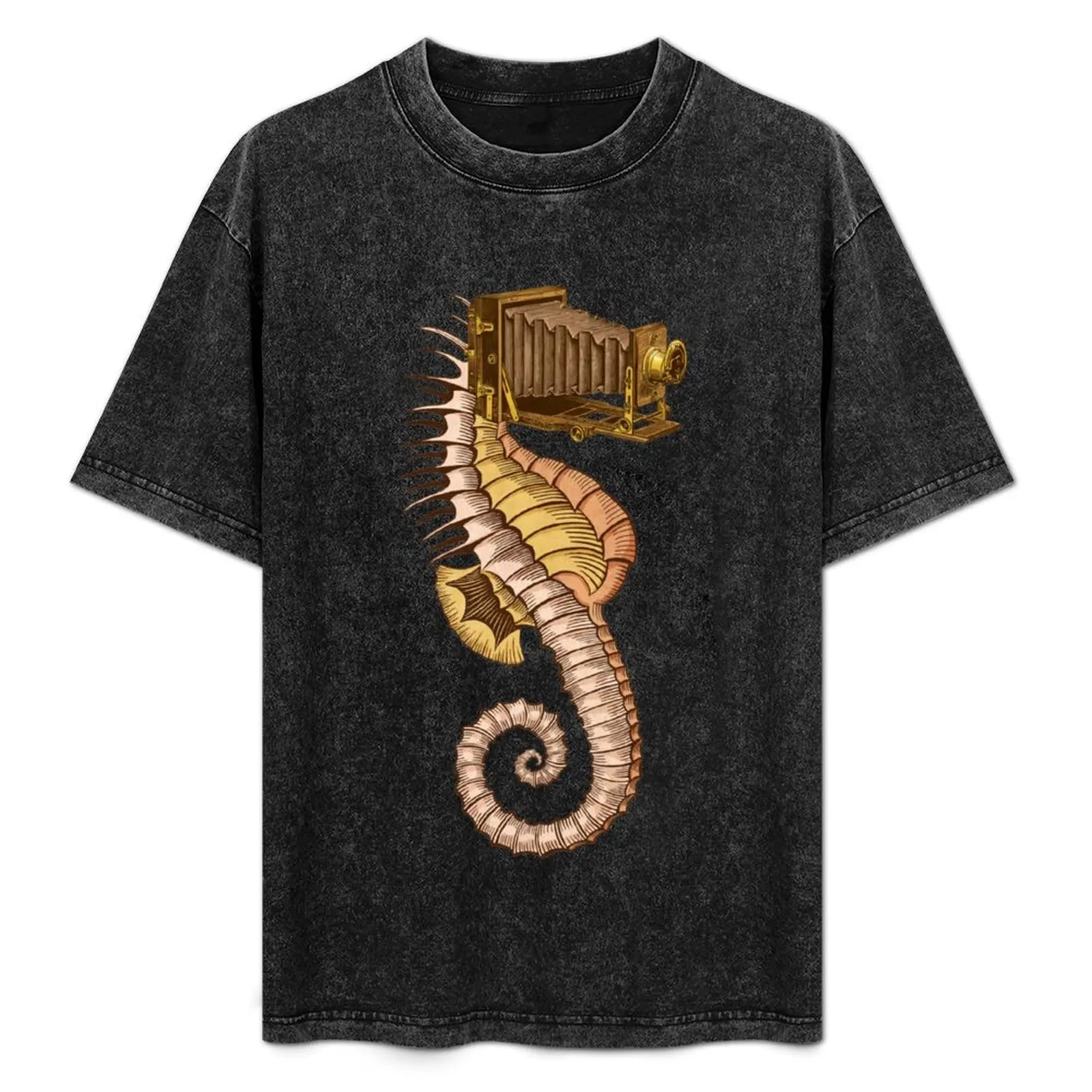 Hippocampus camerarum T-Shirt Casual Soft Cotton Short Sleeve Tee