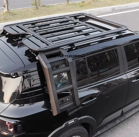 Complete Off-Road Kit for Jetour Traveler T2,Roof Rack with Climbing Ladder,side Storage Boxes, SUV Overlanding Accessories