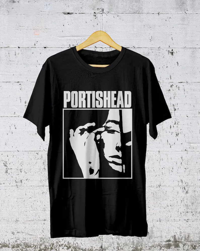 Portishead T-shirt, Album Covers Inspired 90's Graphic Tees, Alternative Rock