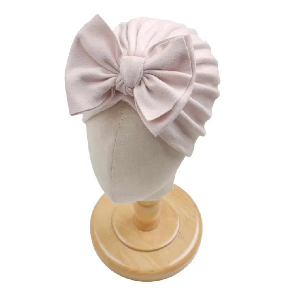 

Милая шапка-тюрбан, детская шапка, шапочка-бини, больничные детские шапки с большим бантом, повязки на голову с узлом, тюрбаны для новорожденных, малышей, младенцев