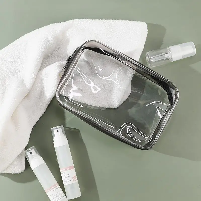 Travel Cosmetic Storage Bag Liquid Perfume Bottle Sealed Bag Boarding Bag Transparent Baggage Carry-On Baggage Storage Bag