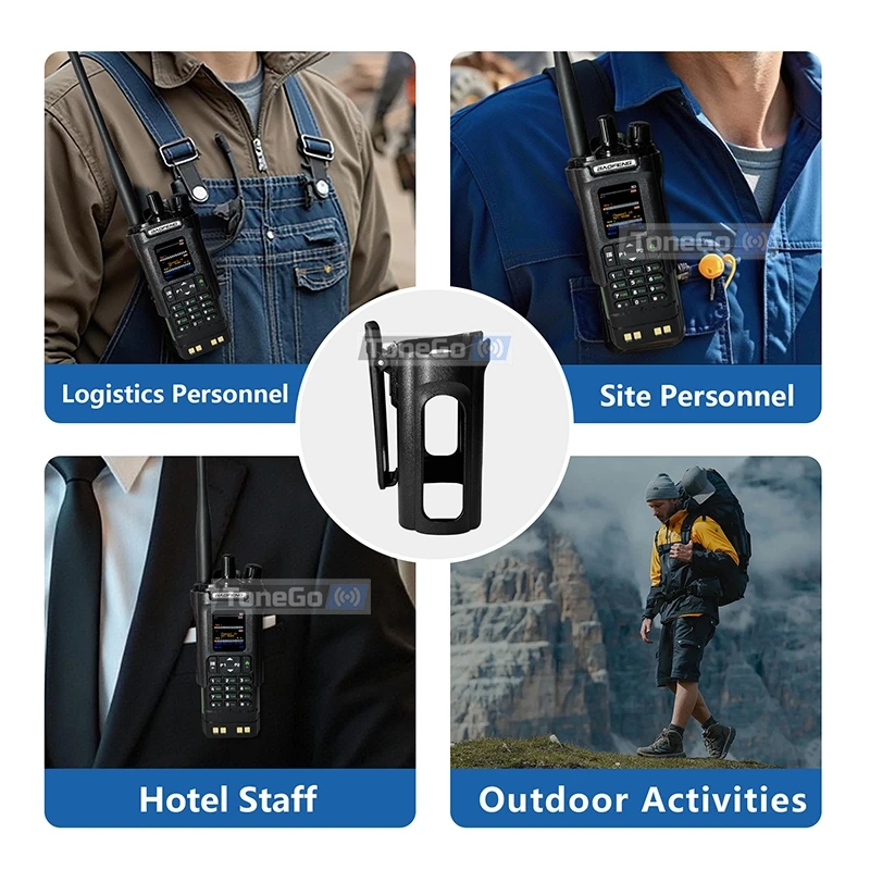 الأصلي Baofeng DM-32 اسلكية تخاطب حزام كليب Hoster حزام حامل الحال بالنسبة مع كليب الحافظة UV-32 DM 32UV راديو الملحقات