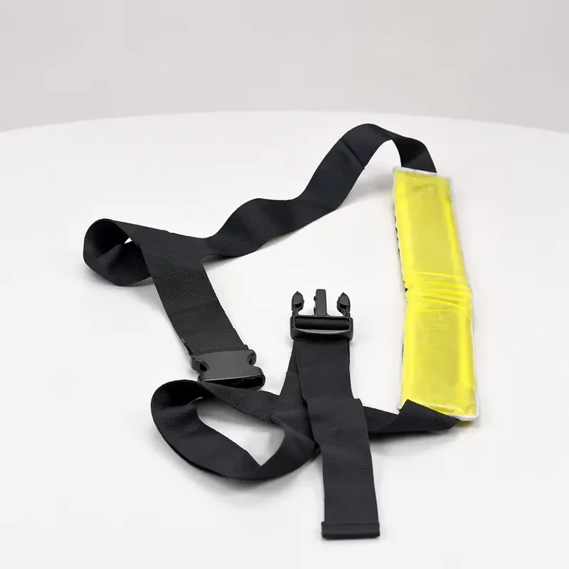 Restraint Strap with Removable Gel Mid Panel Patient Restraint Body Strap with Buckle for Operating Room Table