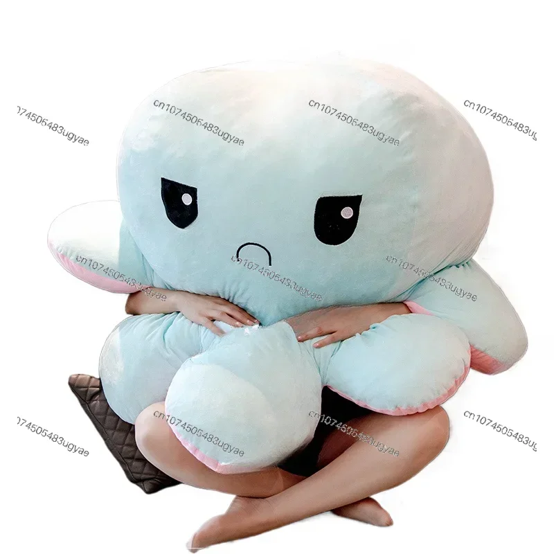 Octopus Doll Big Double Flipped Face Changing Doll