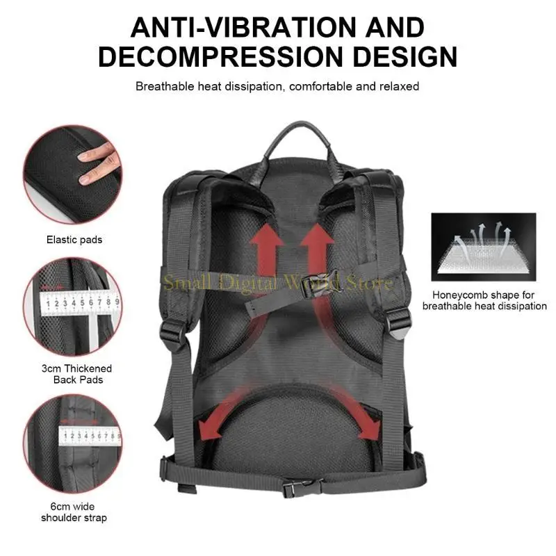 77UB Portable V Mount Battery Hanging Panel Backpack Board for Photographers