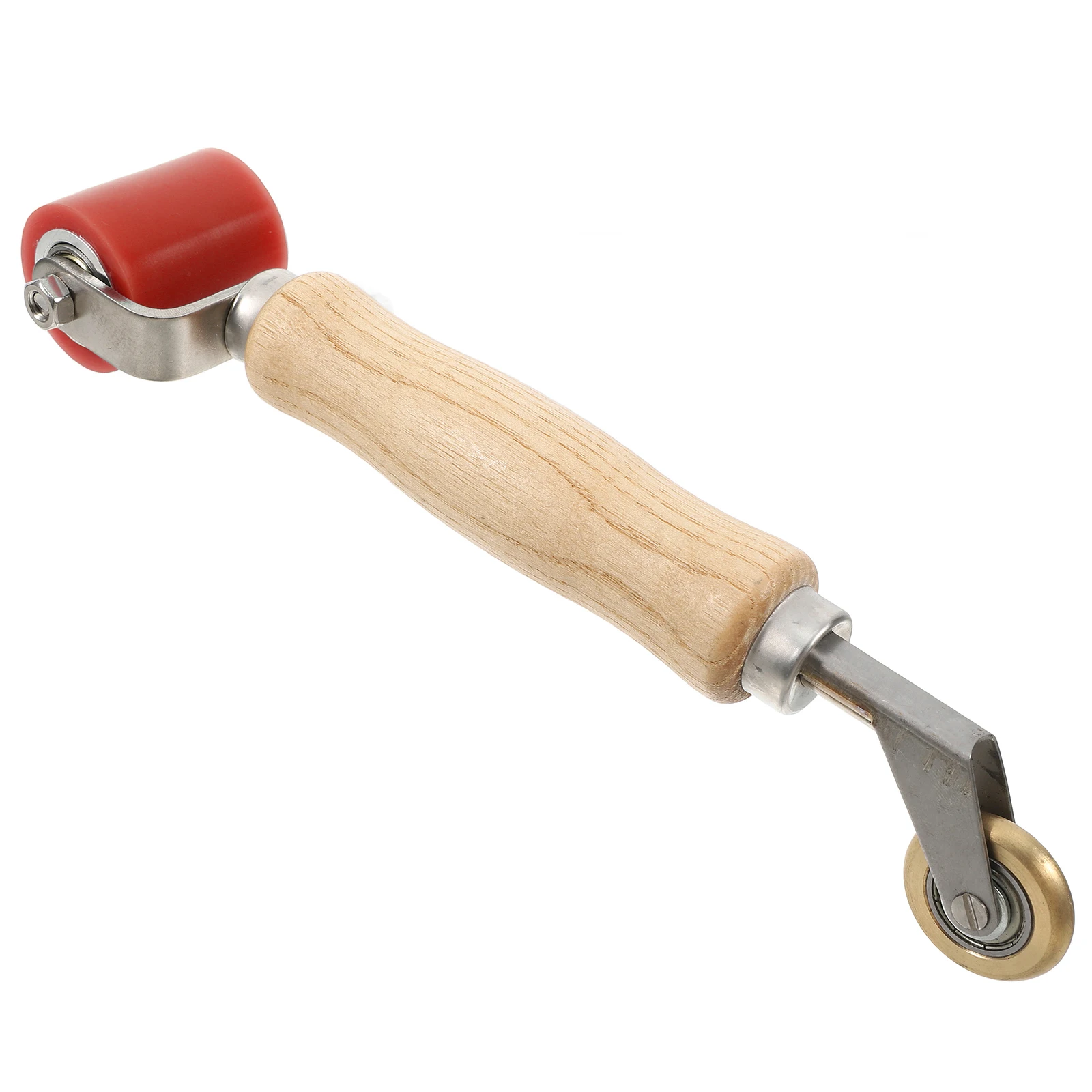 

Double Headed Rubber Rollers Seam Smoothing Roof PVC Welding Tool Hand Pressure Silicone Wallpaper Tool Durable Soft Rollers