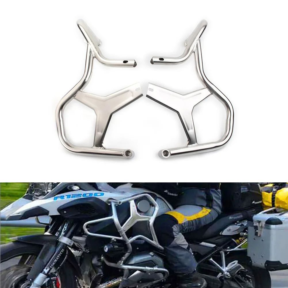 2Pcs Motorbike Engine Frame Protector Guard Crash Bar Protection For BMW R1200GS Adventure 2013 2014 2015 2016 2017 2018 2019