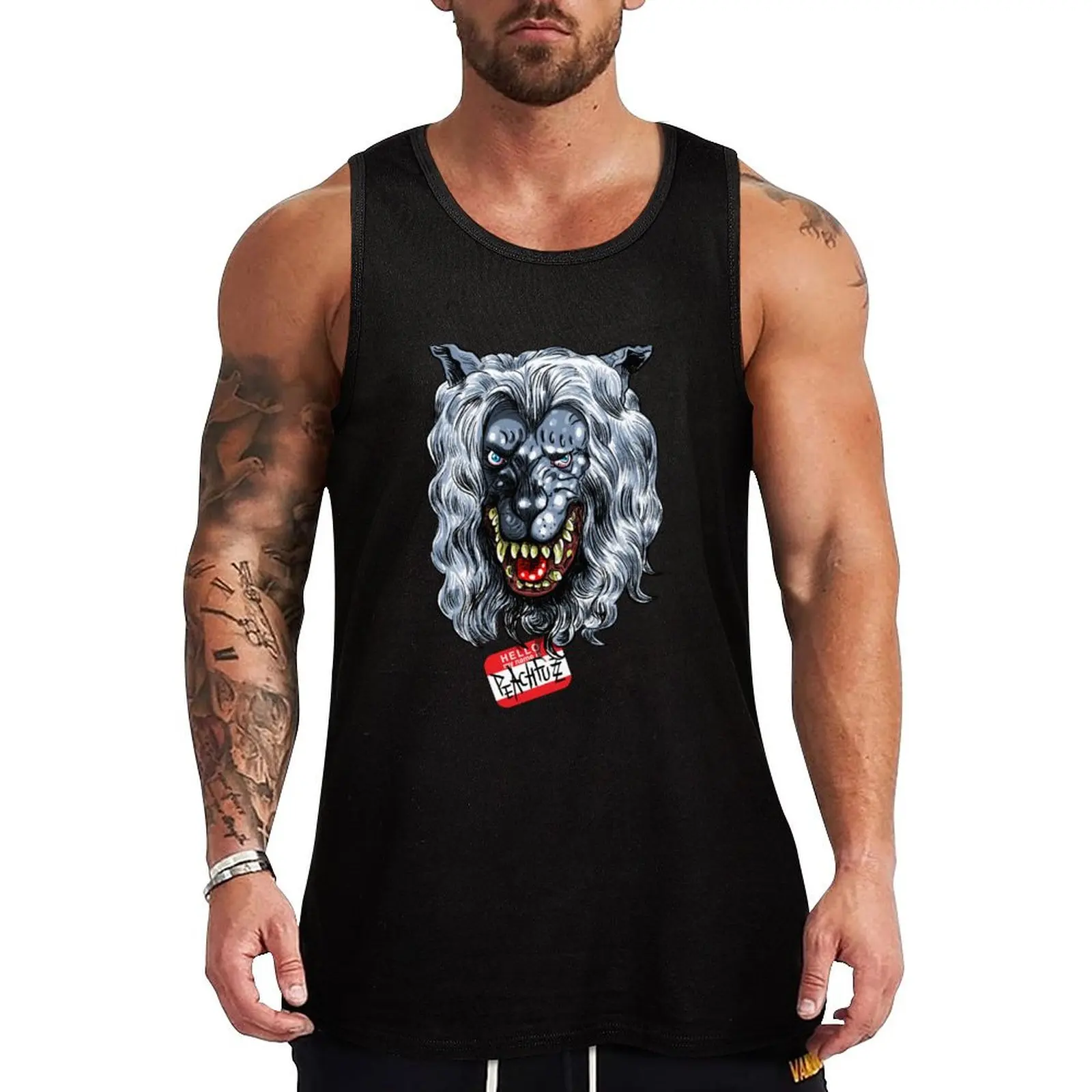 Peachfuzz Tank Top sleeveless man shirts Men's sports t-shirt basketball sports vest