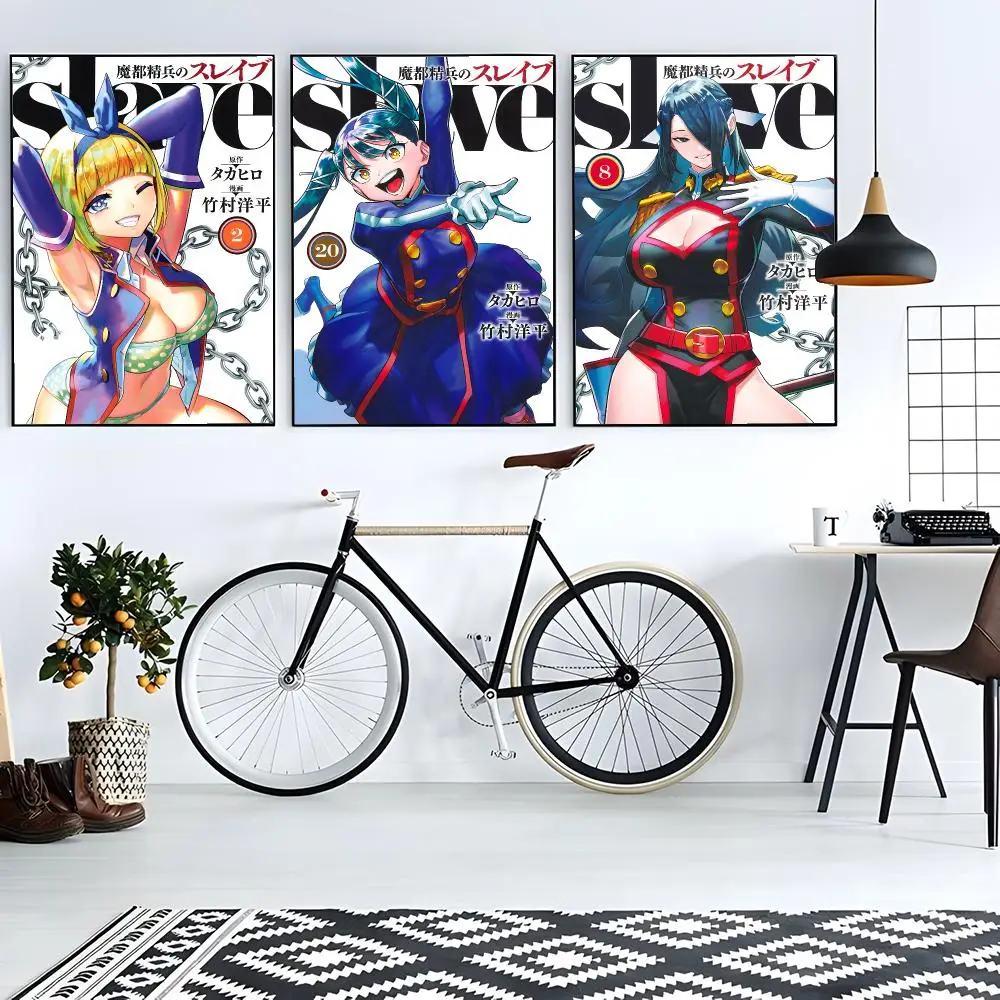 Manga Fantasy Mato Seihei No Slave Poster Modern Living Room Artwork & Beautiful Home Decor Style