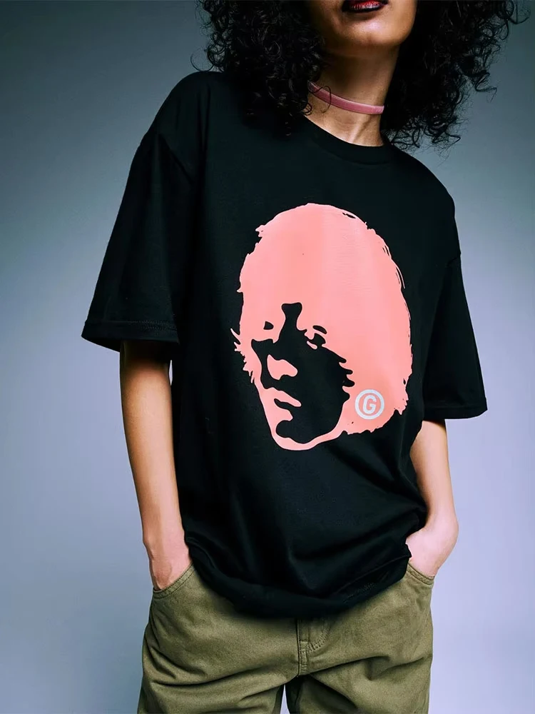Men Graphic T-Shirts Y2k Streetwear Tops Oversized Cotton Summer Korean Fashion Short Sleeve Tees Pulovers Aesthetic Clothing image 6